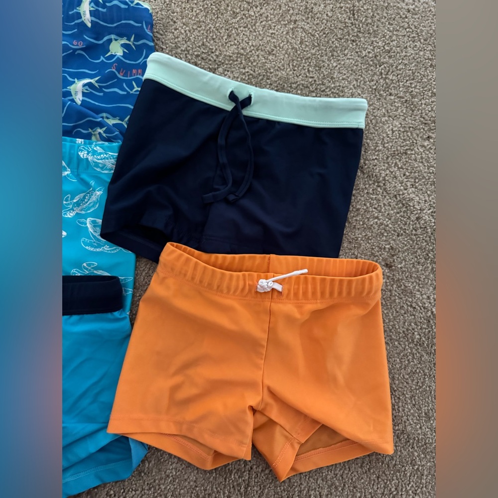 (8) Pairs H&M boys euro shortie swim trunks - Picture 2 of 8